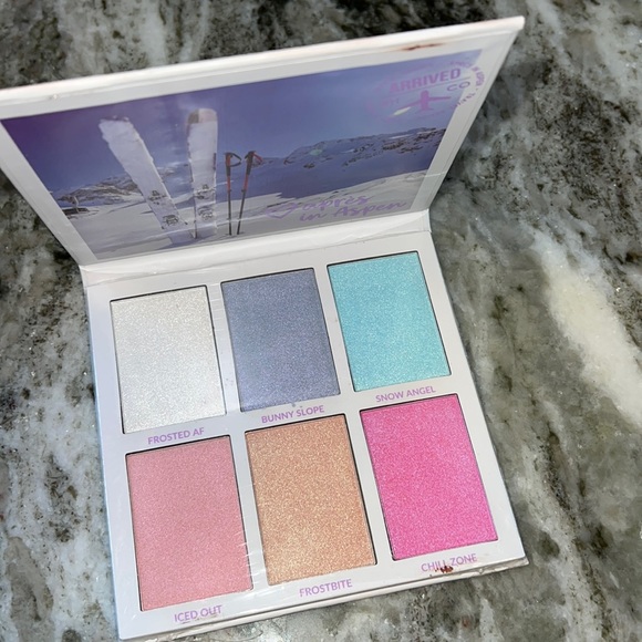 NEW - BH COSMETICS - 6 Color Highlighter Palette - APRÈS IN ASPEN - Picture 4 of 16